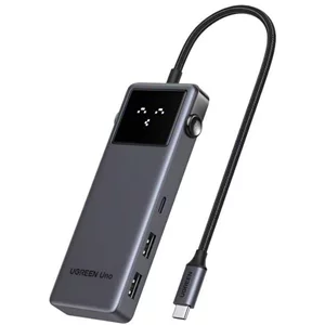 Image Adaptor UGREEN USB-C 7in1 CM889, Gray