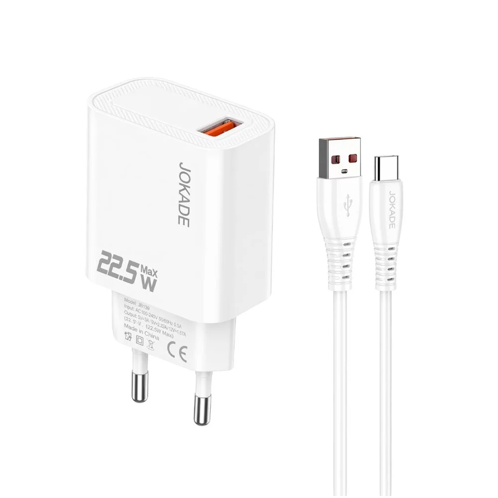 Зарядка Jokade JB139 22.5W, White