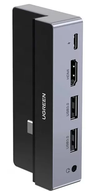 Adaptor UGREEN CM317 5in1 for iPad Pro Type-C 100W, Silver