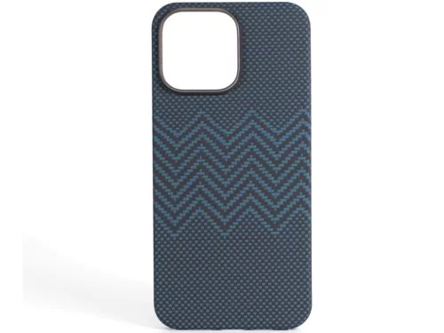 Чехол VANTA iPhone 16 Carbon Ring Weaving M MagSafe, M-Blue