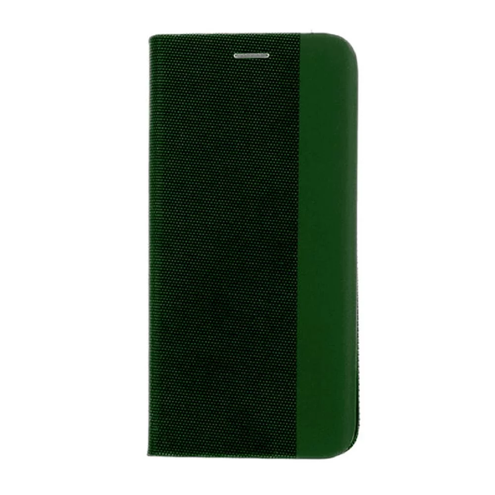 Husă WOO Xiaomi Redmi A3 Shell Flip Nylon, Green