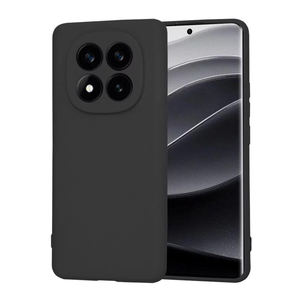 Чехол WOO Xiaomi Redmi Note 14 Pro 5G Liquid Silicone, Black