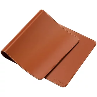 Коврик SATECHI Vegan-Leather Premium Desk Mat Brown