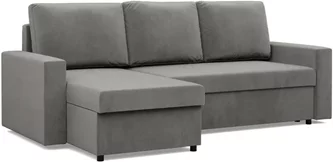 Canapea colțar Magnifico Meble Neo LL Straight Bonell Kronos 15 Light Grey