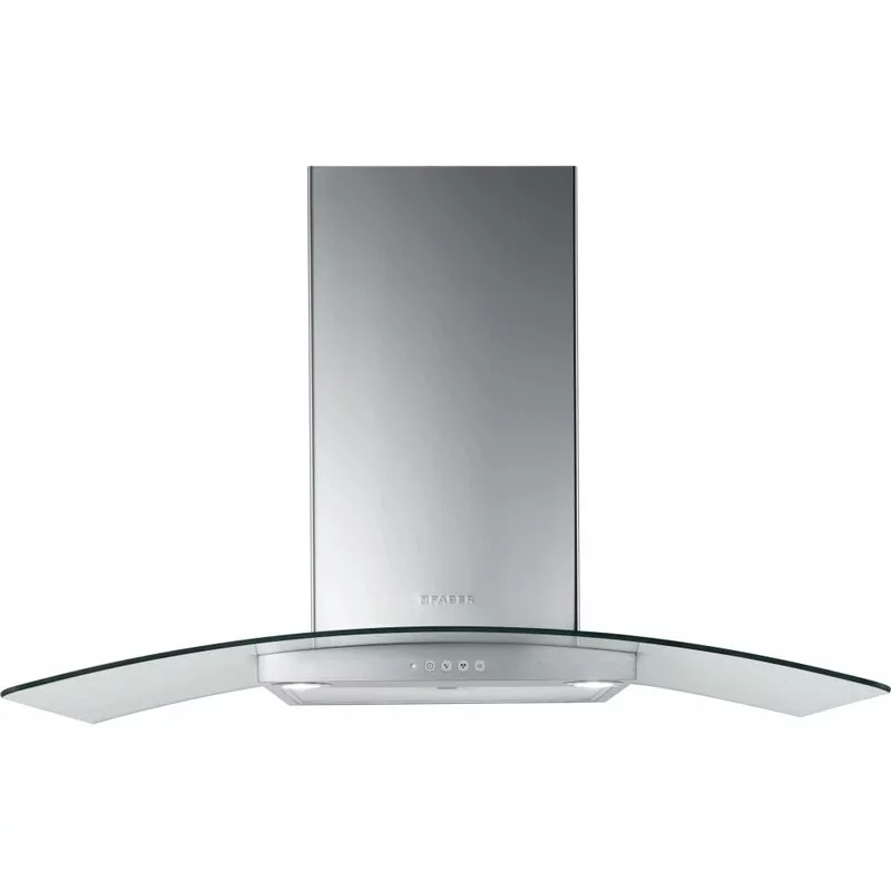 Настенная вытяжка Faber RAY SRM LED X/V NS A60/2 60 см, Нержавеющая сталь/Стекло