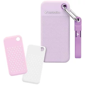 Image SSD VERBATIM M.2 1TB Purple 2 Sleeves White & Purple