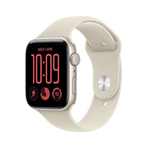 Image Умные часы Apple Watch SE 3 GPS 44mm MJL54 Starlight Aluminium Case Sand Sport Band M/L