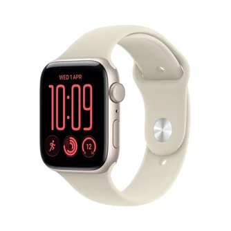 Умные часы Apple Watch SE 3 GPS 40mm MJKW4 Starlight Aluminum Case Sand Sport Band M/L
