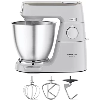 Robot de bucătărie Kenwood Titanium Chef Baker XL KVL65.001WH