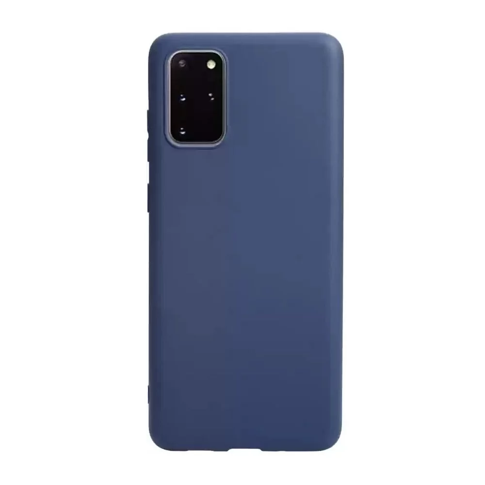 Чехол Helmet Liquid Silicone для Samsung Galaxy S20 Plus, синий