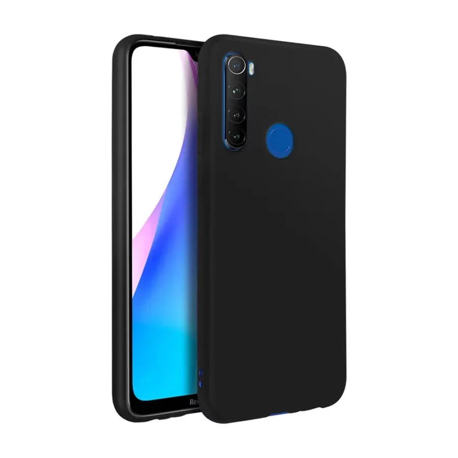 Чехол Helmet Liquid Silicone Redmi Note 8T, Black