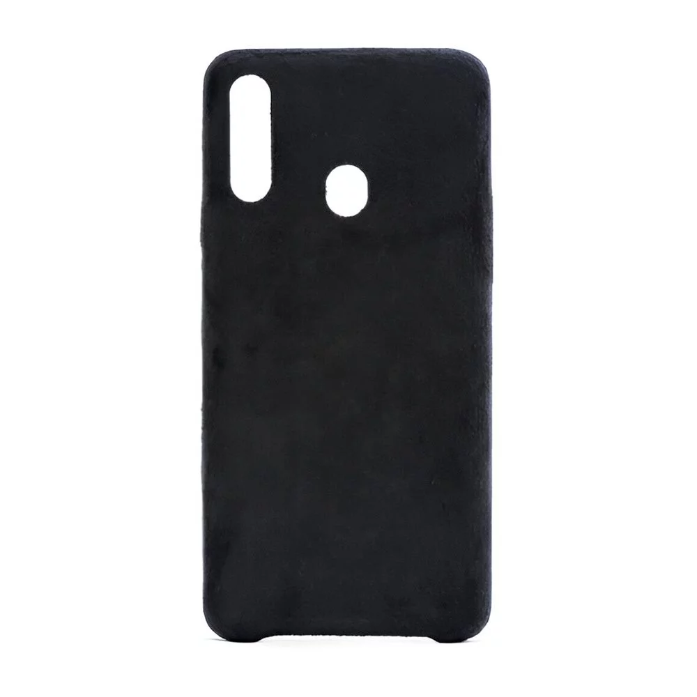 Husă Helmet Alcantara V2 pentru Samsung Galaxy A20s, negru