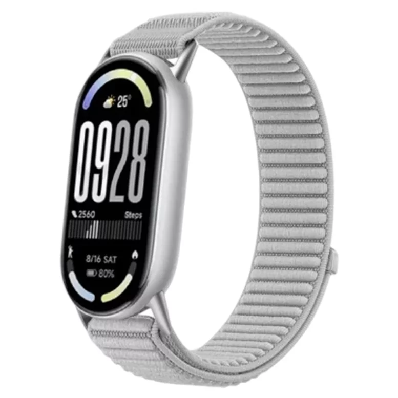 Curea Xiaomi Strap Nylon Smart Band 8/9/10 Grey