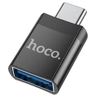 Adaptor HOCO UA17 Type-C to USB USB3.0 Black