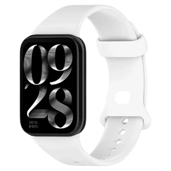 Ремешок Xiaomi Silicon Redmi Watch4/5/Band8Pro/9Pro White