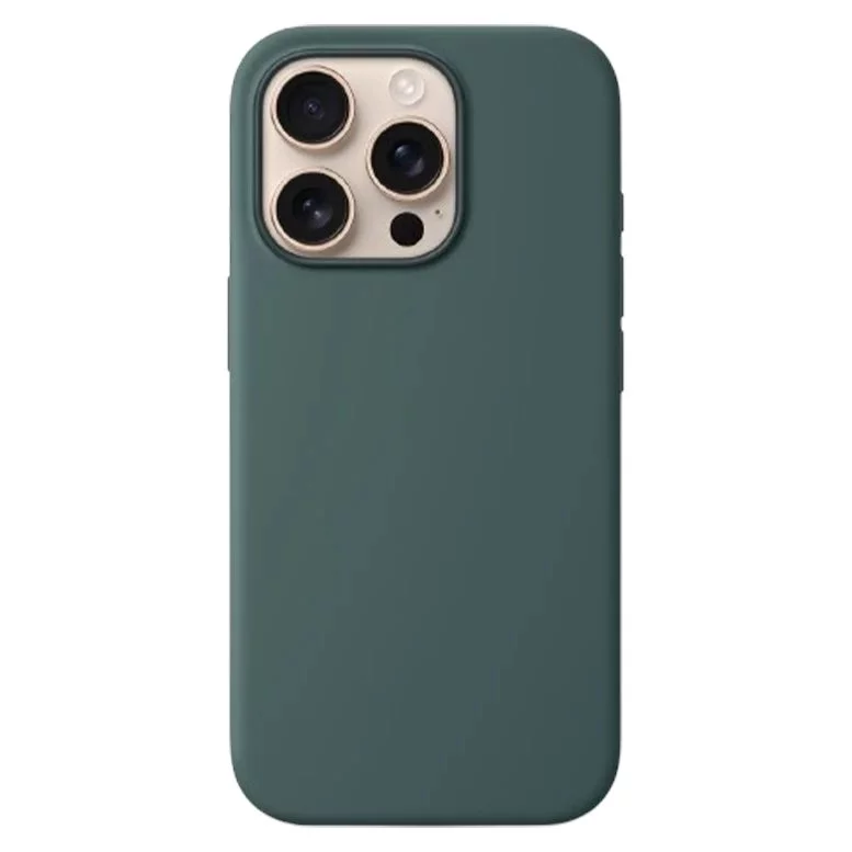 Чехол Silicon Premium B iP 16 Pro Lake Green MagSafe