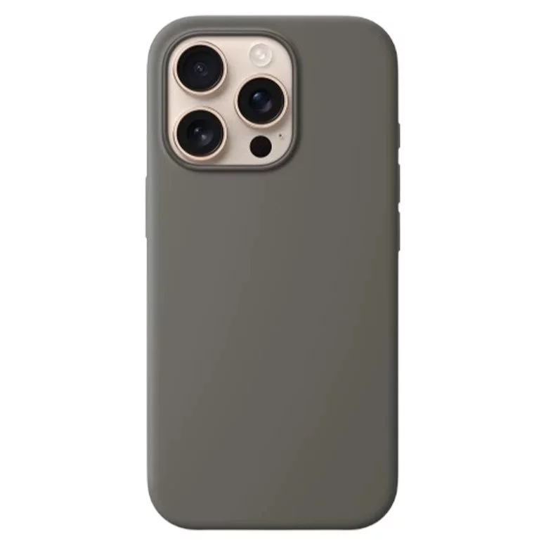 Чехол Silicon Premium B iP 16 Pro MagSafe Stone Gray