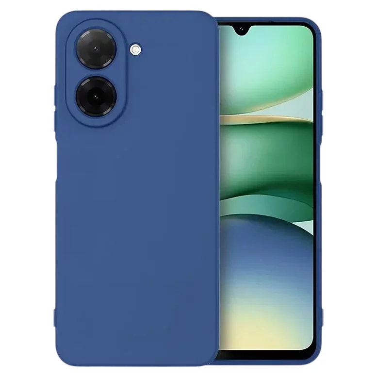 Husă WOO Liquid Silicone Redmi A5 Blue 173mm