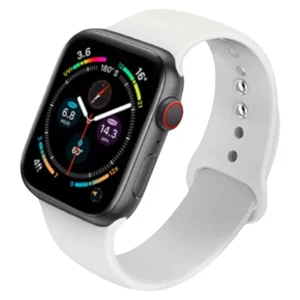 Image Curea Apple watch band 42-44mm Silicone White M/L