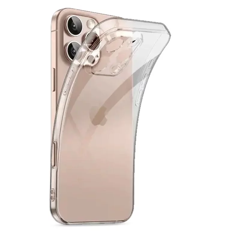 Чехол Silicon iPhone 16 Pro Transparent