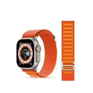 Image Ремешок Apple Watch 1/2/3/4/5/6/7/8/SE/Ultra/9/10 Nylon Orange