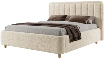 Кровать Relaxe Home Bliss 160x200, Monte 03, бежевая