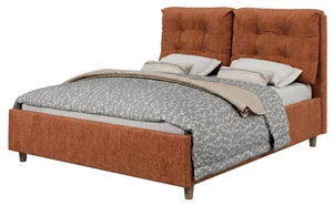 Image Кровать Relaxe Home Talin 160x200, Aragon 56, оранжевая