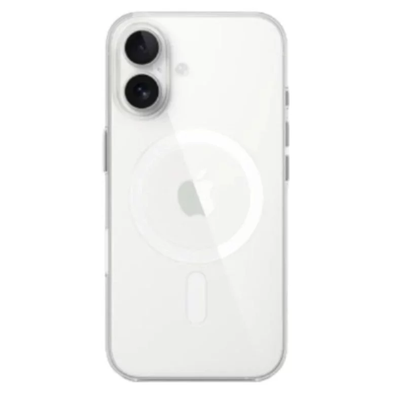 Husă Silicon iPhone 16 MagSafe Transparent