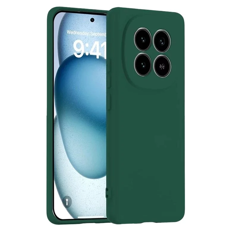 Husă Silicon Premium Redmi Note 15 4G Dark Green