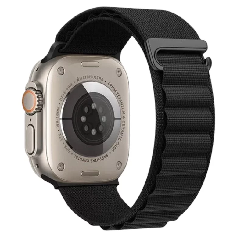 Curea Apple watch band 38-41mm Nylon Sports DarGrey
