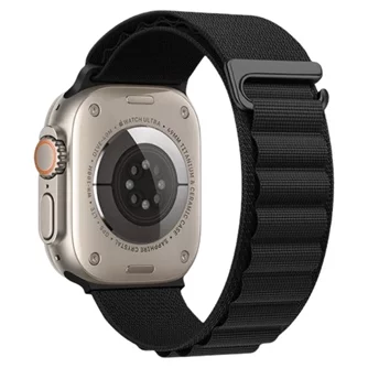 Curea Apple watch band 38-41mm Nylon Sports DarGrey