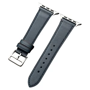 Image Ремешок Apple Watch real leather 42/44/45 mm Dark Blue