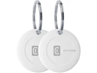 Трекер Smart Cellularline Tracy Tag 2-Pack White
