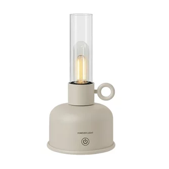 Lampă Vintage Petroleum LED Lamp FLR-05 Light Beige
