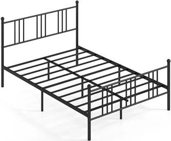 Кровать Costway HU11453DE-DDK Black