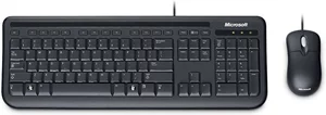 Image Комплект клавиатура + мышь Microsoft Wired Desktop 400 for Business USB Black (5MH-00016)