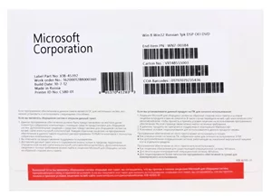 Image Операционная система Microsoft Windows 8 32-bit Russian 1PC OEI (WN7-00384)