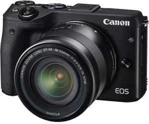 Image Цифровой фотоаппарат Canon EOS M3 Kit (18-55mm f/3.5-5.6 IS EF-M) Black