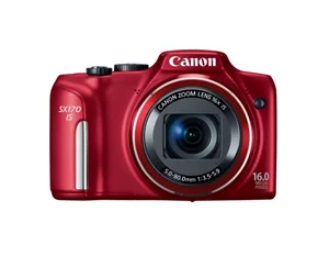 Image Цифровой фотоаппарат Canon PowerShot SX170 IS (Red)