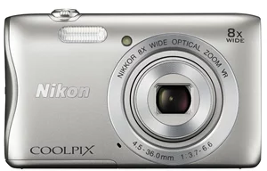 Image Aparat foto digital Nikon Coolpix S3700 (Silver)