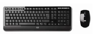Image Беспроводной комплект клавиатура + мышь HP 2.4 GHz Wireless Combo USB Retail Black (G1K29UT)