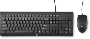Image Комплект клавиатура+мышь HP C2500 Black (H3C53AA)