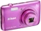 Image Цифровой фотоаппарат Nikon Coolpix S3700 (Pink)