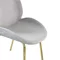 Image Стул для кухни DP Roxy Grey, Golden