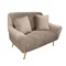 Image Canapea GLORIOSA Beige MS01-36+Gold Leg