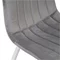 Image Scaun de bucatarie DC-90P N20 Catifea Dark Grey+White legs
