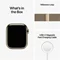 Image Ceas inteligent Apple Watch Series 8 45mm MNKP3 GPS + LTE Gold S. Steel Case