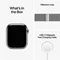 Image Ceas inteligent Apple Watch Series 8 41mm MNJ83 GPS + LTE Silver S. Steel
