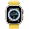 Image Ceas inteligent Apple Watch Ultra GPS + LTE 49mm MNH93 Titanium Case Yellow Ocean Band
