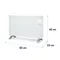 Image Convector Klarstein Bornholm Curved (White)